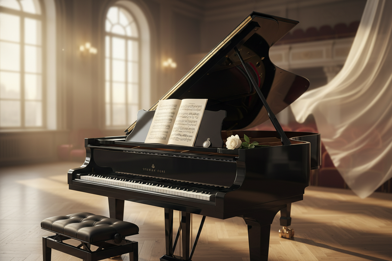 De schoonheid van chopins eerste pianoconcert